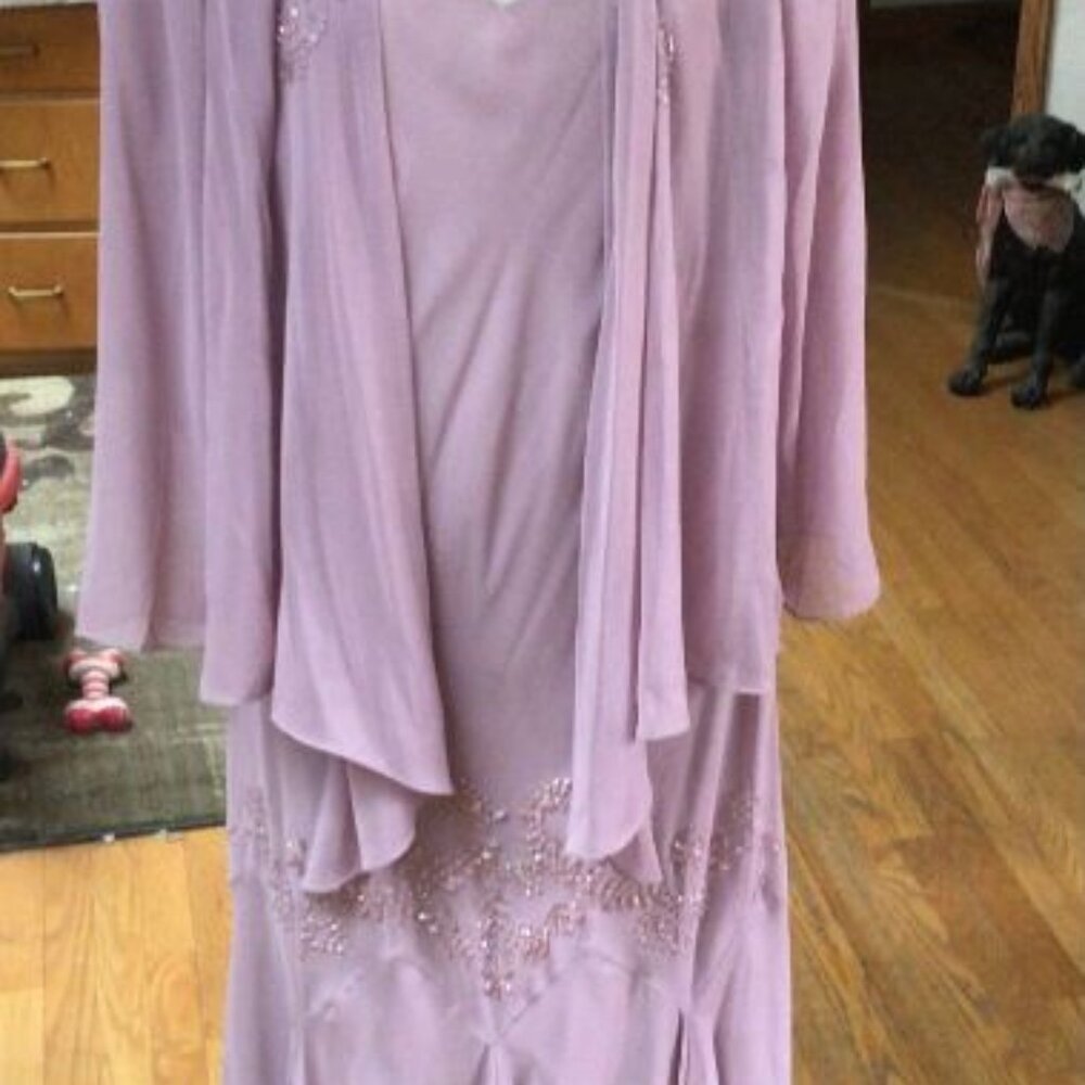 vintage lilac prom dress